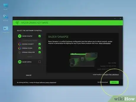 Step 1 通过 https://www.razer.com/synapse-3 安装Synapse...