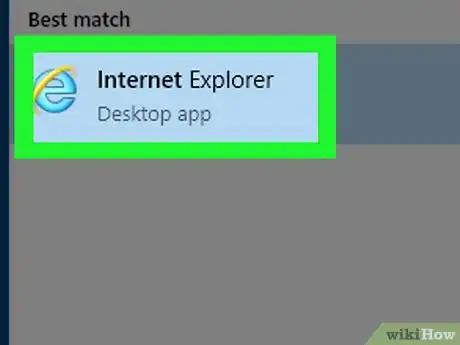 Step 1 打开Internet Explorer。