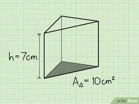 Step 3 找出棱柱的高。