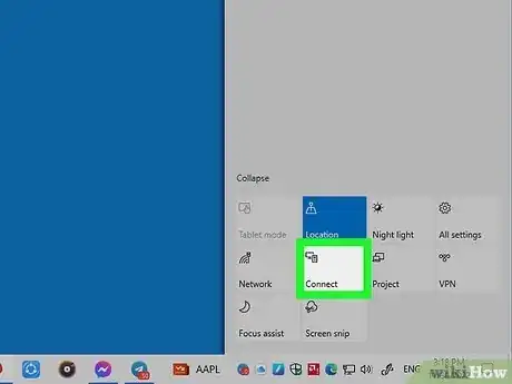 Step 5 点击投放（Windows 11）或连接（Windows 10）。