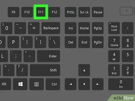 Step 2 按F11键。