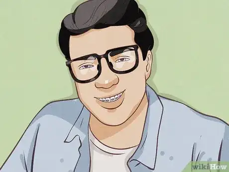 Step 4 选择适合你性格的眼镜和牙套。