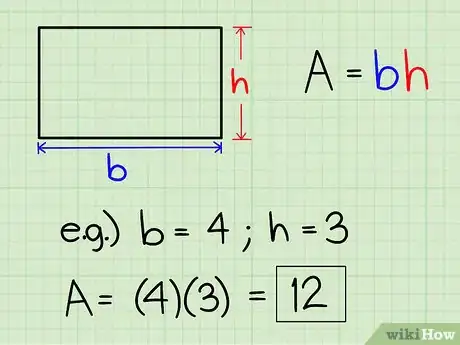 Step 3 计算长方形的面积。