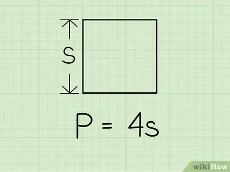 Step 1 回忆求正方形周长的公式。