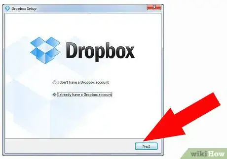 Step 3 提供你的Dropbox.com登入的细节和电脑名字并点击“下一步”。