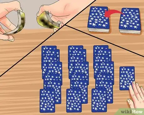 Step 2 建立牌阵。