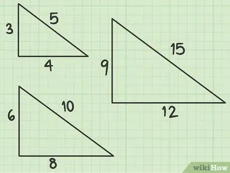 Step 1 学习识别勾股数三角形。