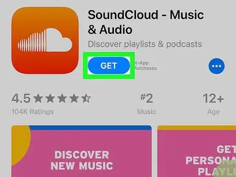 Step 1 下载SoundCloud应用。