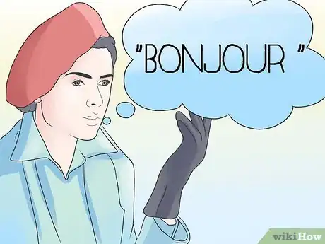 Step 1 说 "bonjour." 这是法语中的标准问候语，用来说“早上好”、“下午好”、“日安”、“你好”。...