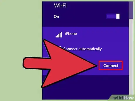 Step 4 连接到WiFi共享网络。