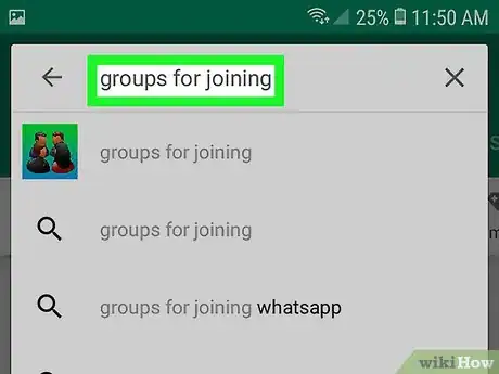 Step 2 搜索“groups for joining”。