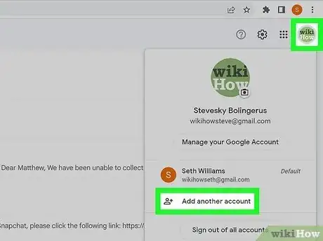 Step 7 添加另一个帐号（可选）。