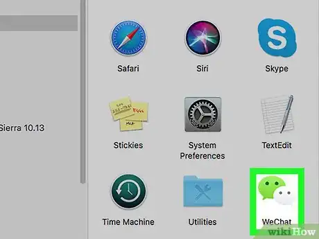 Step 5 打开微信。