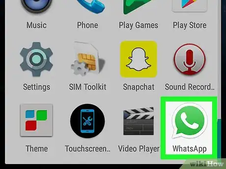 Step 1 打开WhatsApp应用程序。