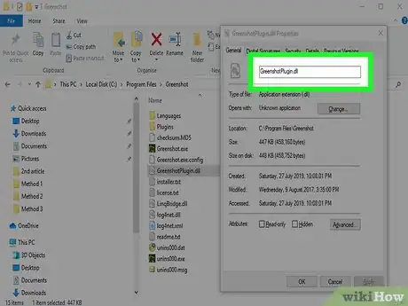 Step 5 记住DLL的名称。