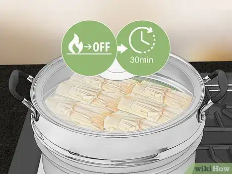 Step 4 不要揭开盖子，让塔马利静置30分钟。