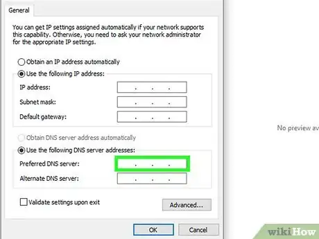 Step 4 设置成和电脑一样的DNS，或者和网关下方的数字一样。