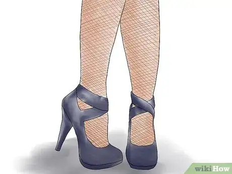 Step 6 穿盖住脚趾的鞋子。