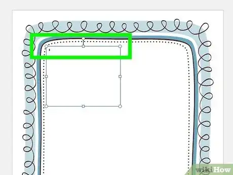 Step 2 将光标放在你希望文本框左上角出现的位置。