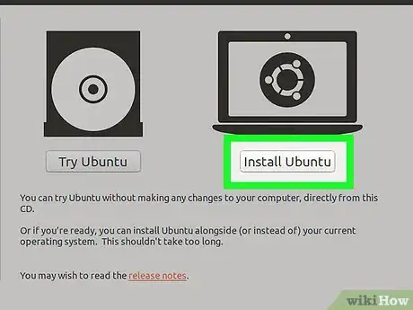 Step 6 点击窗口右侧的安装Ubuntu。