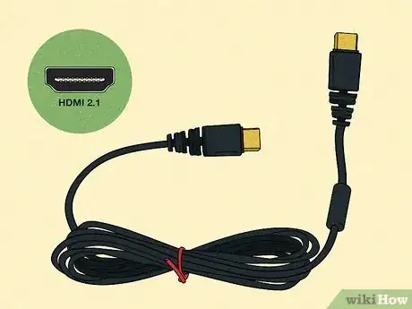 Step 3 一条HDMI 2.1电缆。