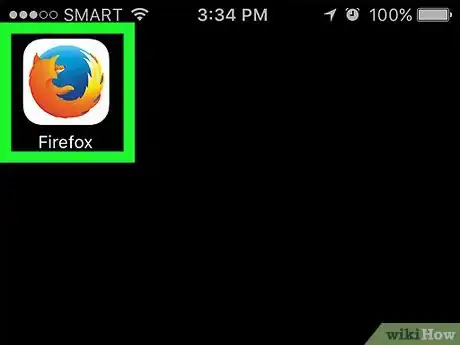 Step 1 打开Firefox火狐浏览器。