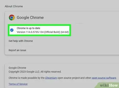 确保你的Google Chrome浏览器是最新版本。