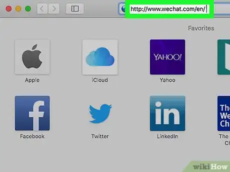 Step 1 在浏览器中前往 http://www.wechat.com/en/...