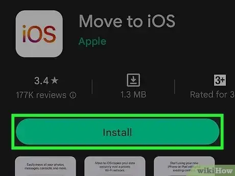 Step 1 在安卓手机下载“转移到iOS”应用。