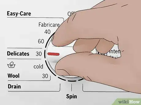 Step 3 设置合适的机洗程序。