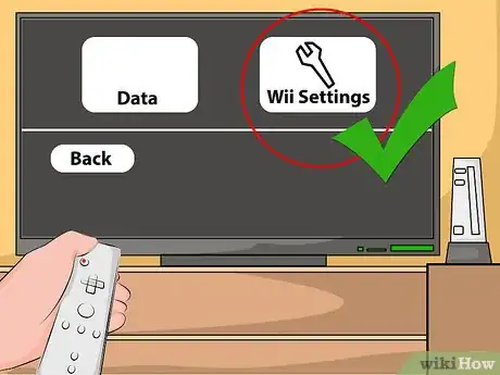 Step 3 选择“Wii设置”打开“Wii系统设置”。