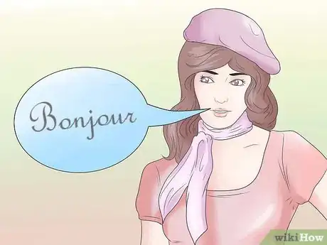 Step 1 在任何场合下说 "Bonjour" ，这句是标准的、教科书中翻译为“你好”可以用在非正式和正式场合。...