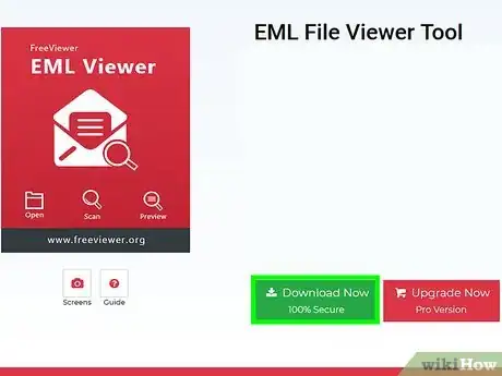 Step 3 下载并安装免费的EML文件浏览器（FreeViewer）。