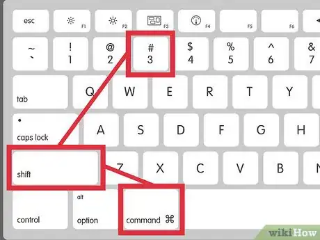 Step 1 按下键盘上的Cmd+Shift+3。