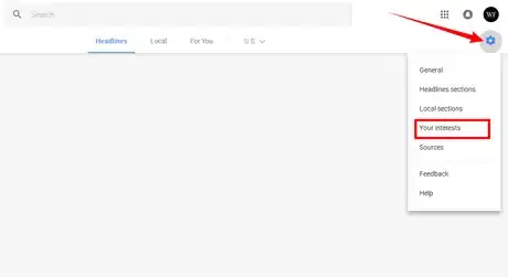 Google News; Your Interests.png