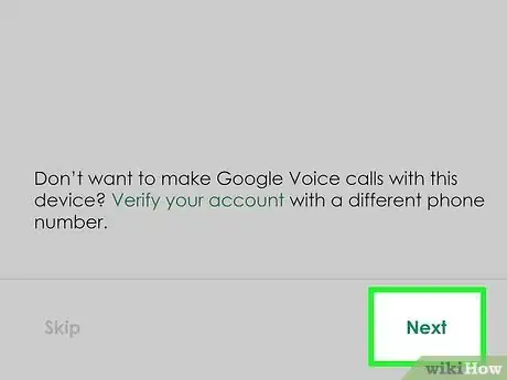 Step 8 点击下一步将设备关联到Google Voice。