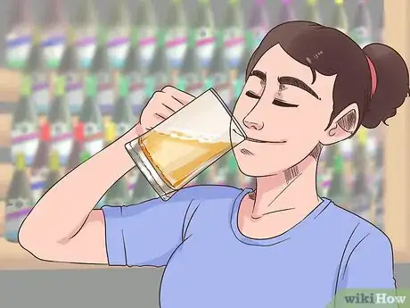 Step 5 把啤酒喝完！别让啤酒变暖、走味。