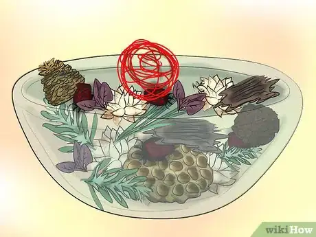 Step 1 将百花香放在搅拌钵中。