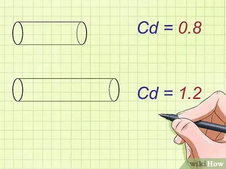 Step 4 确定对象物体的阻力系数。