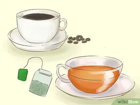 Step 3 多喝茶或咖啡。