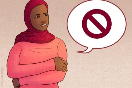 Hijabi Woman Says No.png