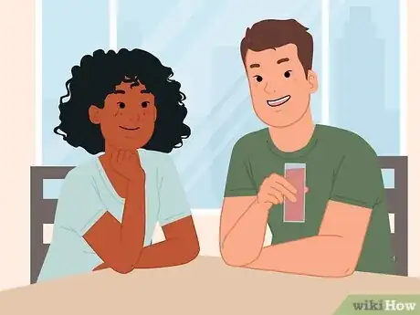 Step 3 看着对方的眼睛。