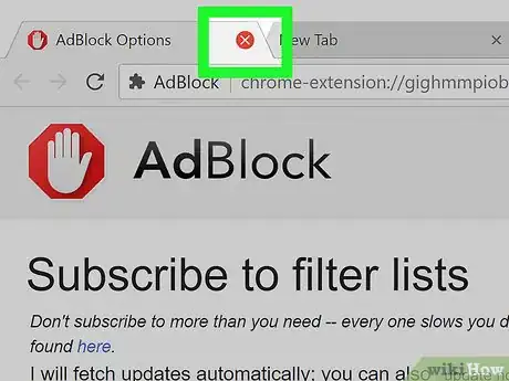 Step 10 关掉AdBlock选项。