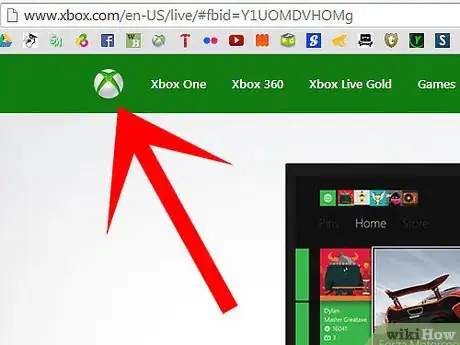 Step 1 访问Xbox Live的主页。