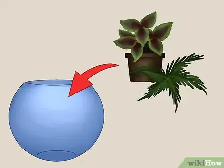 Step 6 种入小植物。