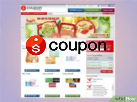 Step 2 注册优惠券网站（例如Coupon Network）。