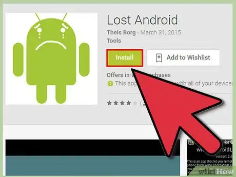 Step 4 如果操作系统是Android 2.2到2.3.7，远程安装Android Lost。