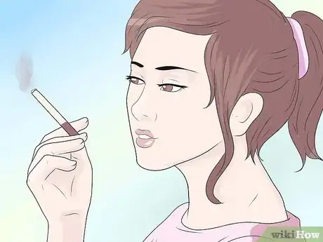 Step 5 吸烟或咀嚼。