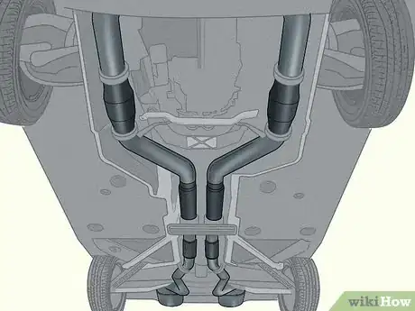 Step 3 用测试管提高排气系统的性能。