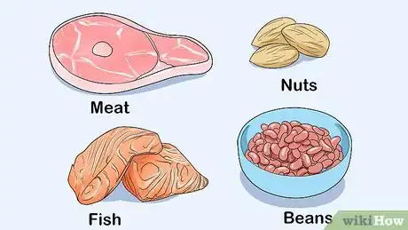 Step 2 吃高蛋白食物。